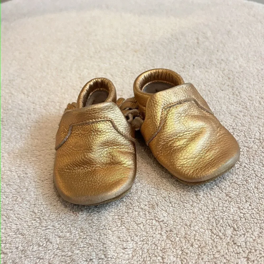 Lot Little Love Bug Leather Shoe 4 Baby Girl Floral Gymboree Sneakers Athletic 3